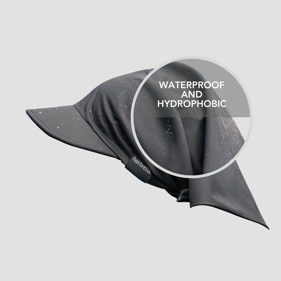 Hairbrella Satin-Lined, Waterproof Bandana Sport - Image 4