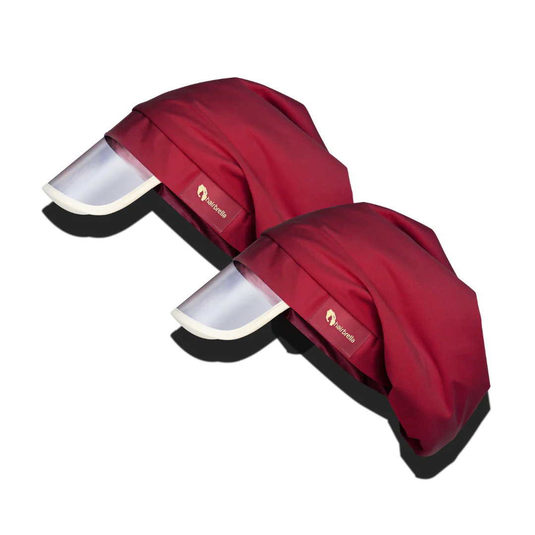 Hairbrella Classic Satin-Lined Rain Hat - Bundle (2) - Image 14