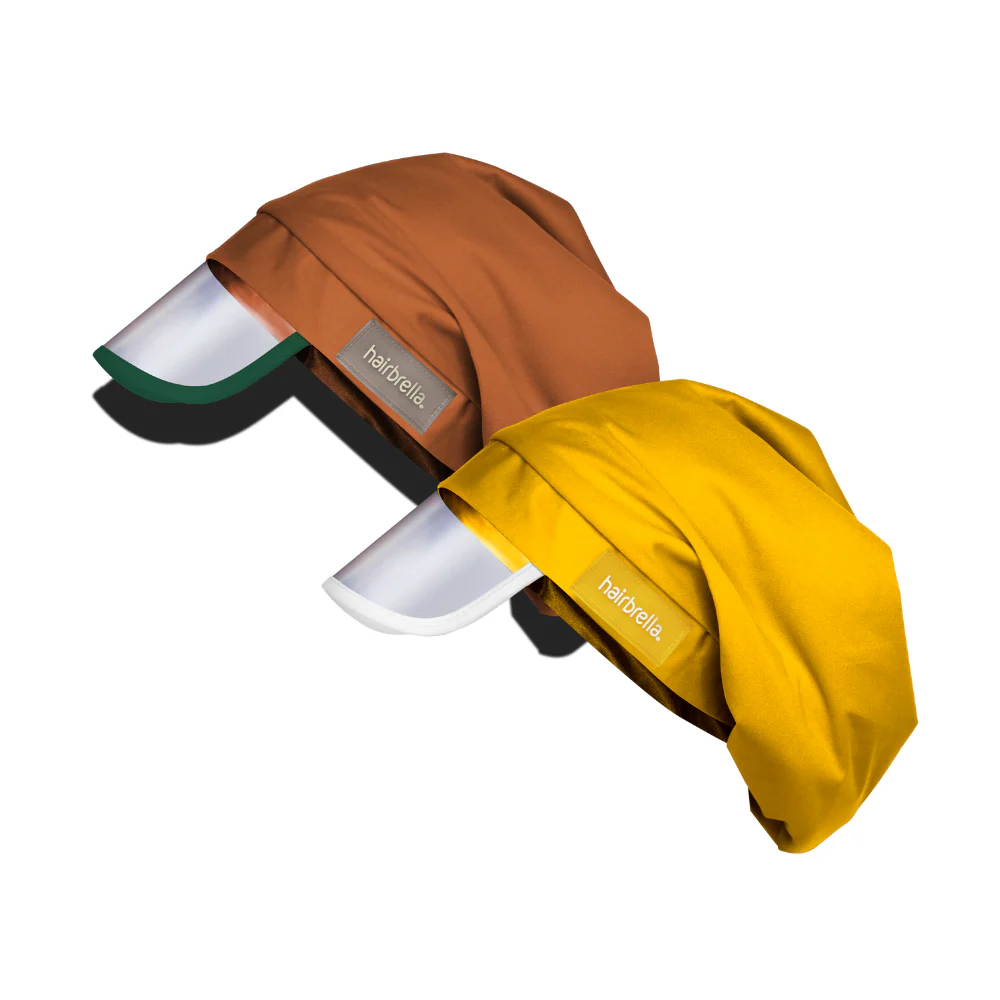 Hairbrella Satin- Lined, Waterproof, Rain Hat Bundle (2) - Image 27