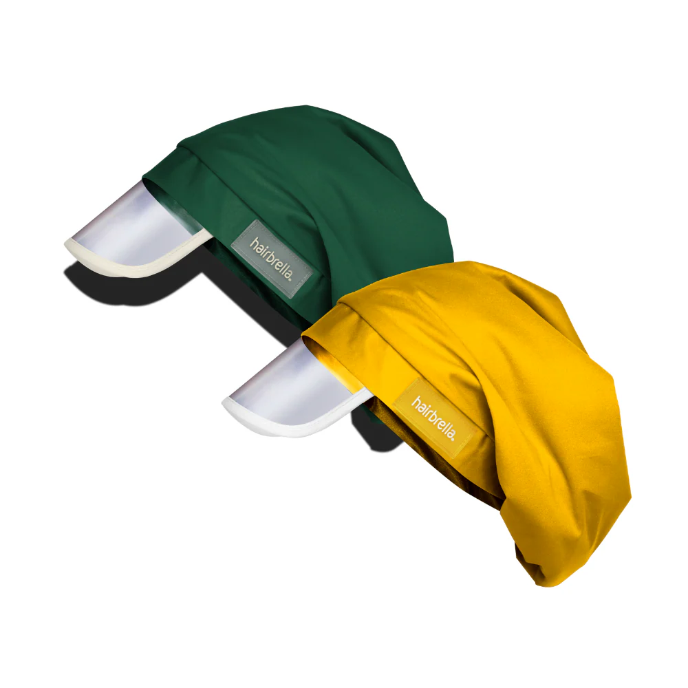 Hairbrella Satin- Lined, Waterproof, Rain Hat Bundle (2) - Image 28