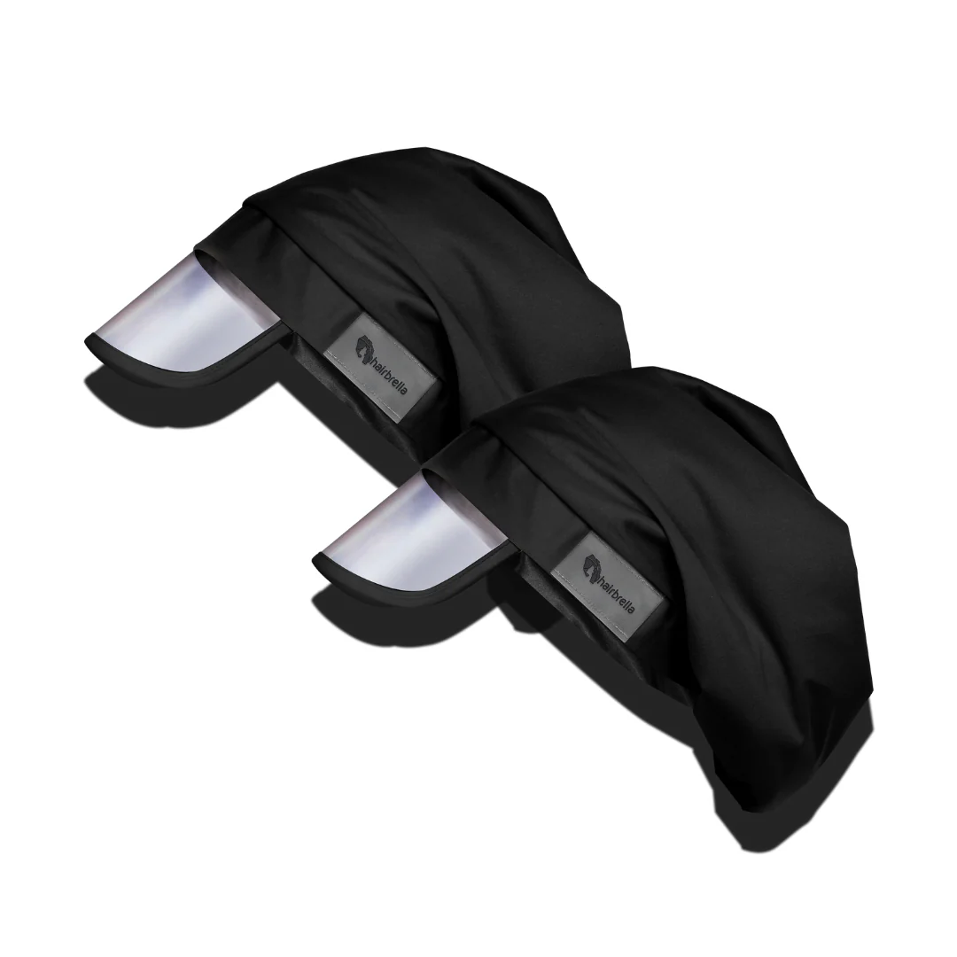 Hairbrella Classic Satin-Lined Rain Hat - Bundle (2) - Image 9