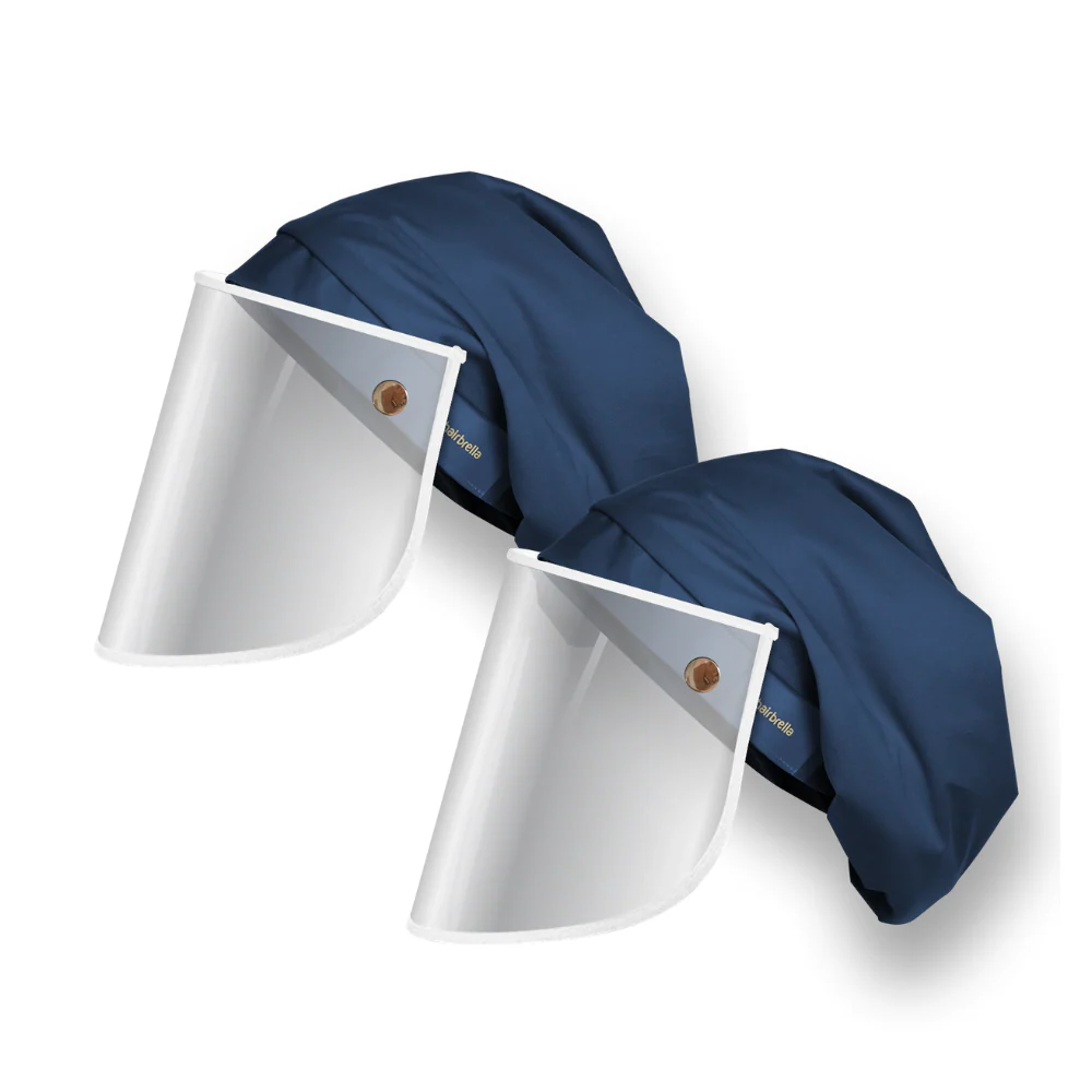 Hairbrella Pro Scrub Cap + Face Shield - Bundle (2) - Image 12