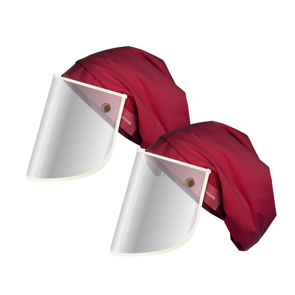 Hairbrella Pro Scrub Cap + Face Shield - Bundle (2) - Image 13