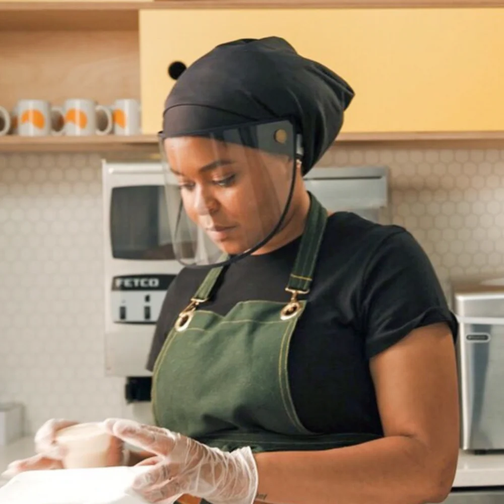 Hairbrella Pro Scrub Cap + Face Shield - Bundle (2) - Image 5