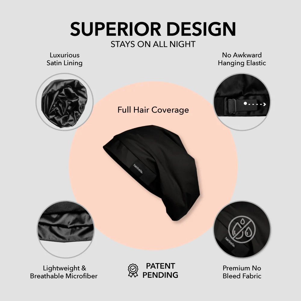Bundle and Save: Hairbrella Satin-Lined Sleep Cap - Image 9