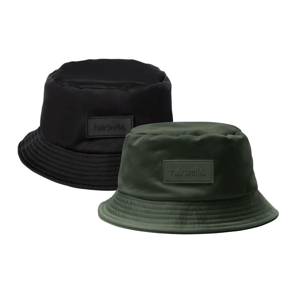 Hairbrella Unisex Satin-Lined Bucket Hat Bundle (2) - Image 15