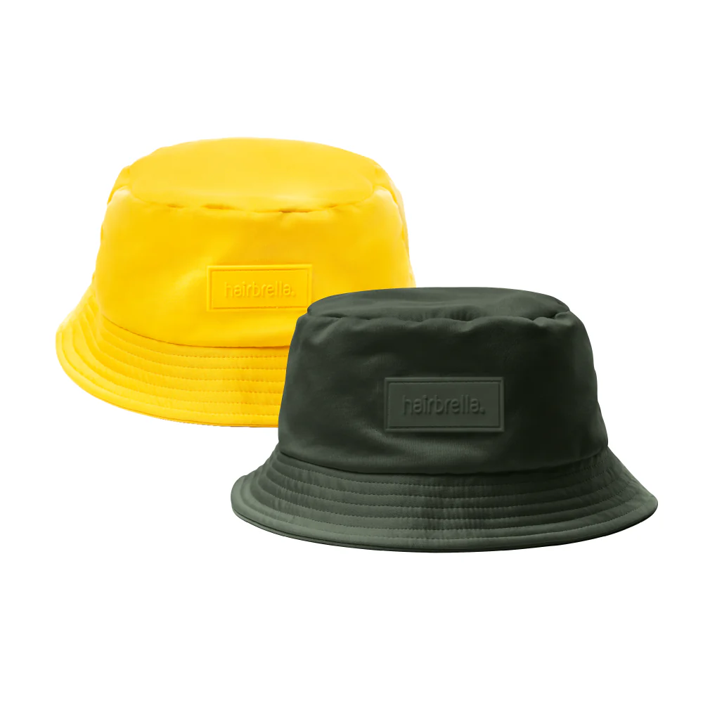 Hairbrella Unisex Satin-Lined Bucket Hat Bundle (2) - Image 21