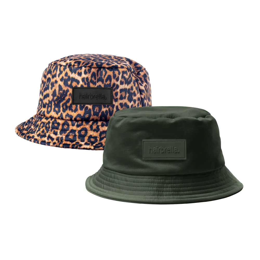Hairbrella Unisex Satin-Lined Bucket Hat Bundle (2) - Image 24