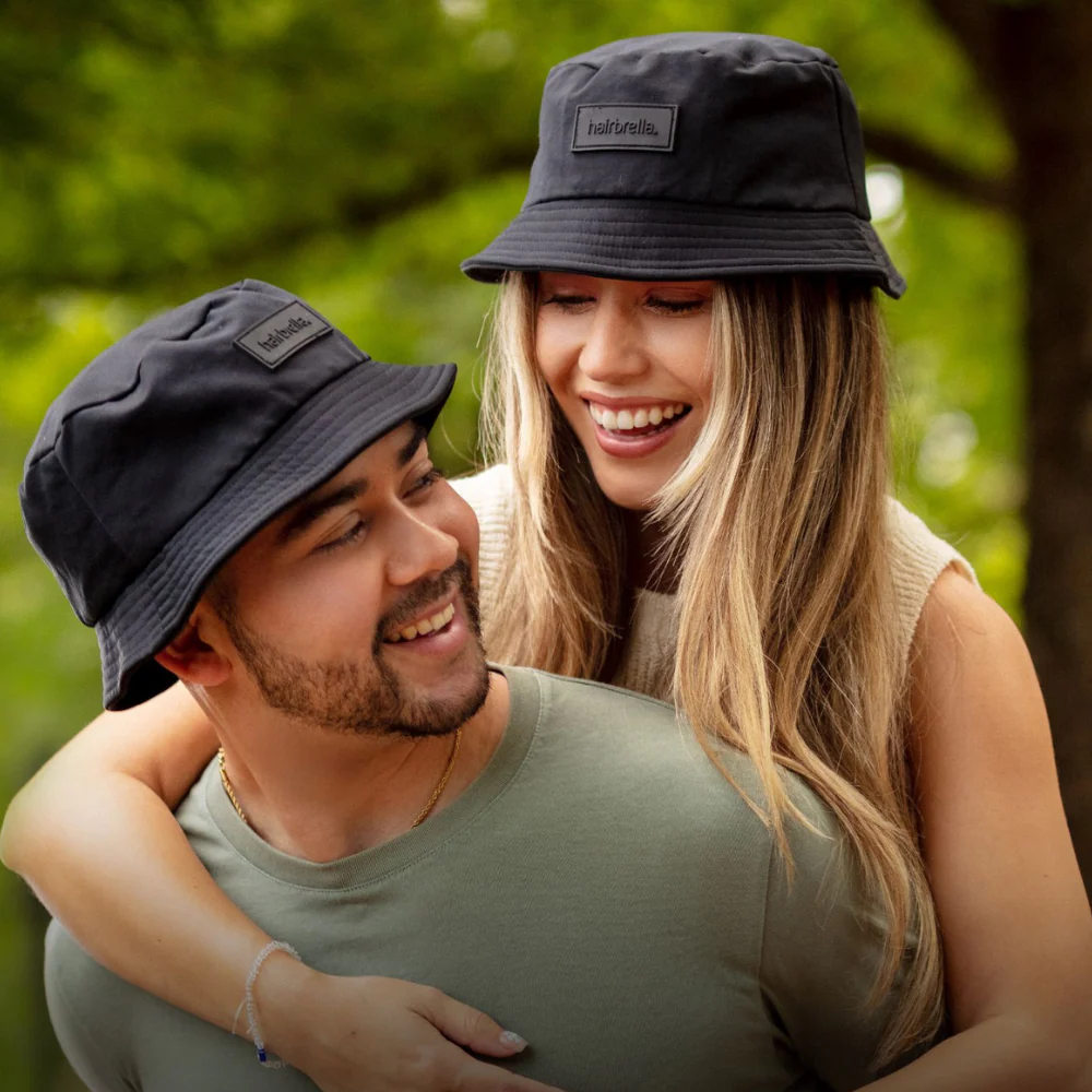 Hairbrella Unisex Satin-Lined Bucket Hat Bundle (2) - Image 3