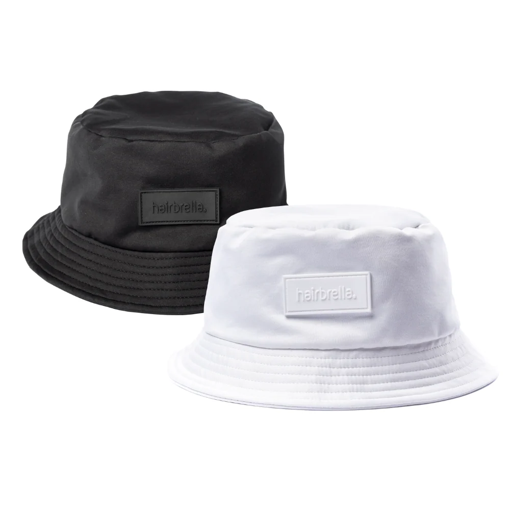 Hairbrella Unisex Satin-Lined Bucket Hat Bundle (2) - Image 8