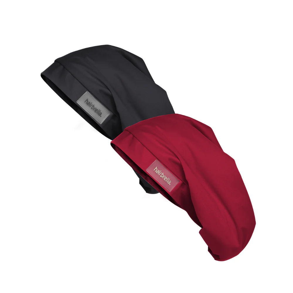 Hairbrella Lite XL Satin-Lined Rain Hat - Bundle (2) - Image 10