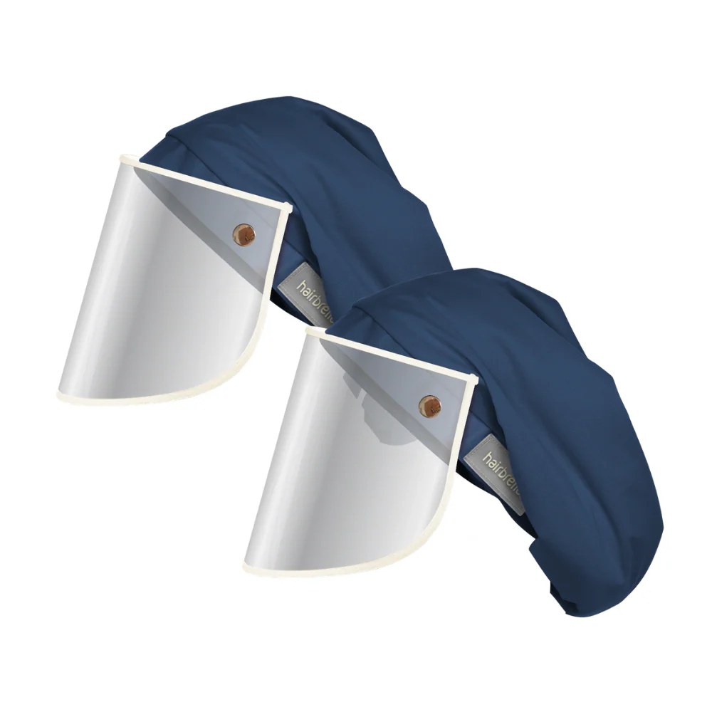 Hairbrella Pro XL Rain Hat + Face Shield - Bundle (2) - Image 10