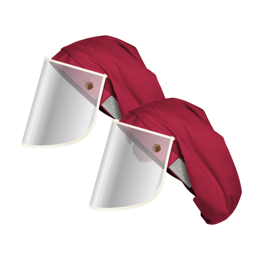 Hairbrella Pro XL Rain Hat + Face Shield - Bundle (2) - Image 11