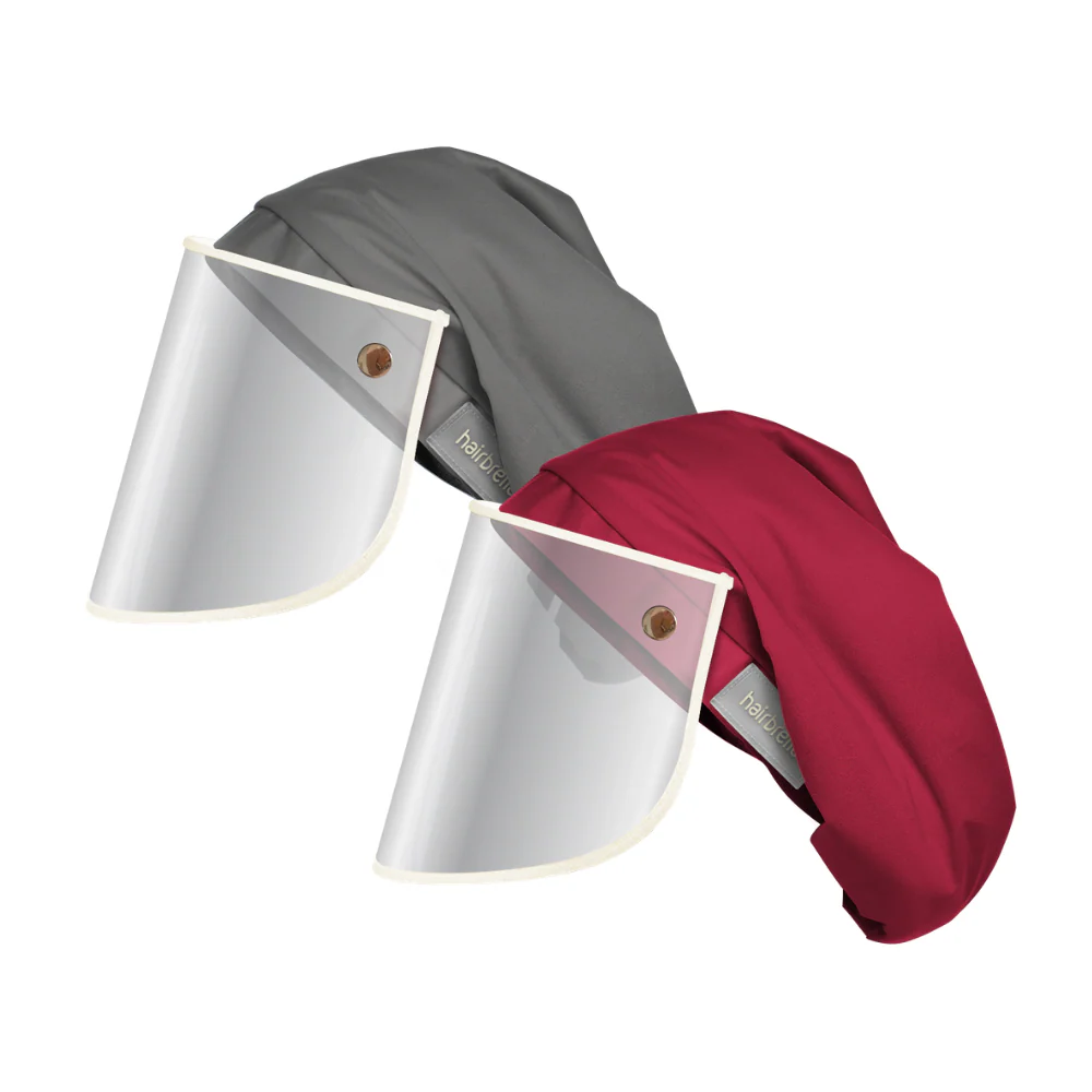 Hairbrella Pro XL Rain Hat + Face Shield - Bundle (2) - Image 15