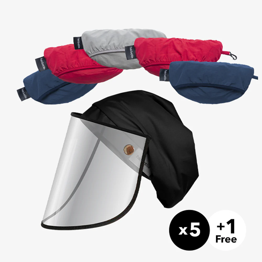 Hairbrella Pro Scrub Cap + Face Shield Gifting Bundle (Buy 5, Get 1 Free) - Image 11