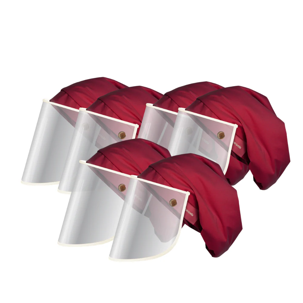 Hairbrella Pro Scrub Cap + Face Shield Gifting Bundle (Buy 5, Get 1 Free) - Image 12