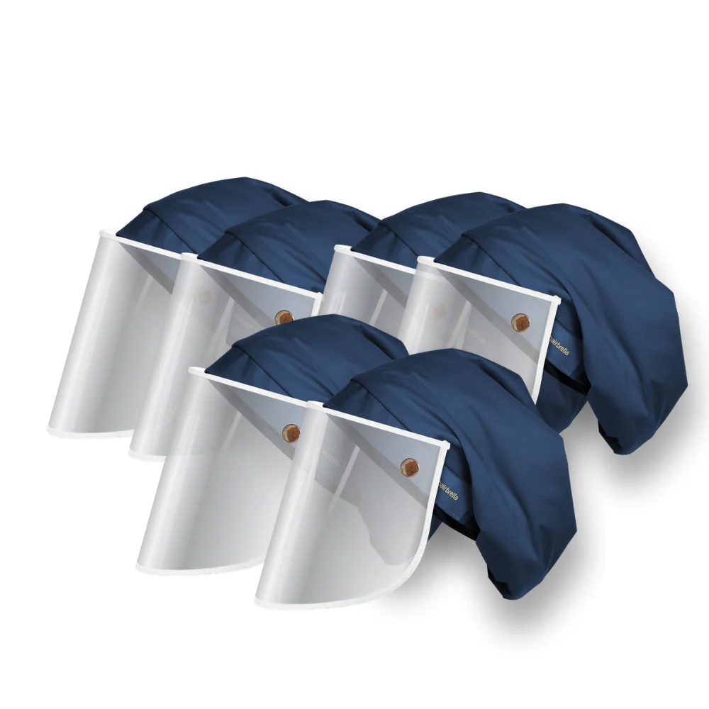 Hairbrella Pro Scrub Cap + Face Shield Gifting Bundle (Buy 5, Get 1 Free) - Image 14