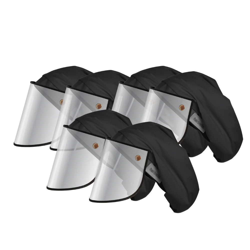Hairbrella Pro XL Rain Hat + Face Shield Gifting Bundle (Buy 5, Get 1 Free) - Image 8