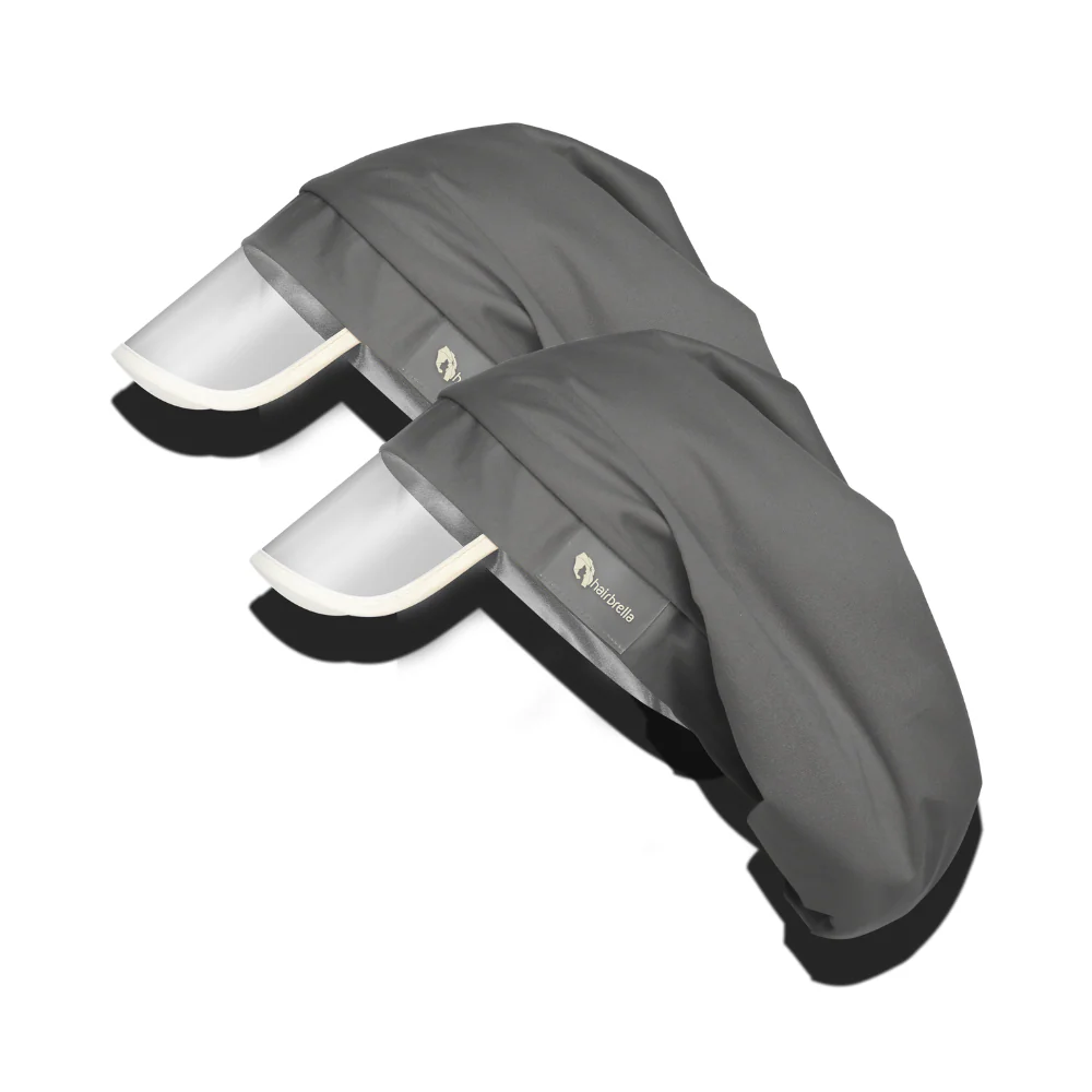 Hairbrella Classic XL Satin-Lined Rain Hat - Bundle (2) - Image 12