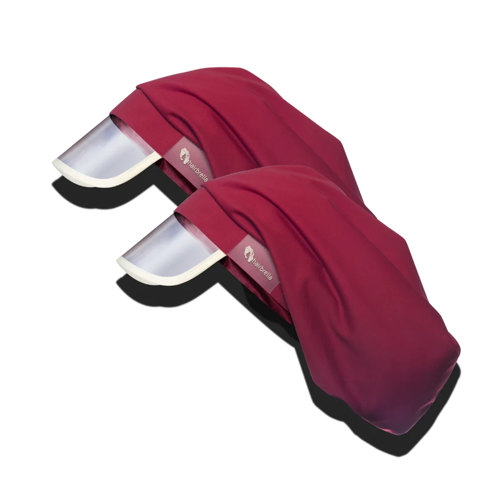 Hairbrella Classic XL Satin-Lined Rain Hat - Bundle (2) - Image 14