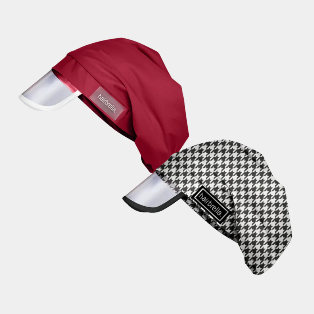 Hairbrella Classic XL Satin-Lined Rain Hat - Bundle (2) - Image 22