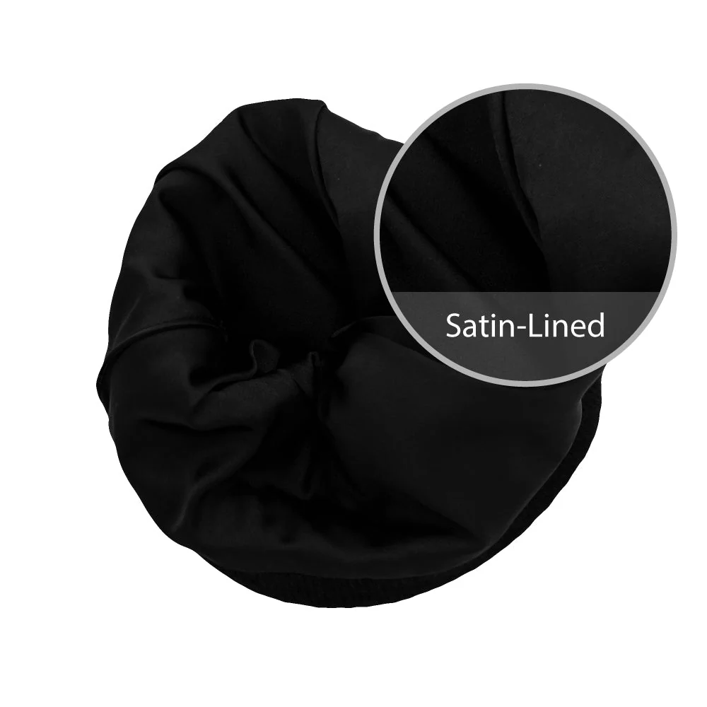 Satin-Lined Waterproof Cuffed Beanie: First Edition - Image 3