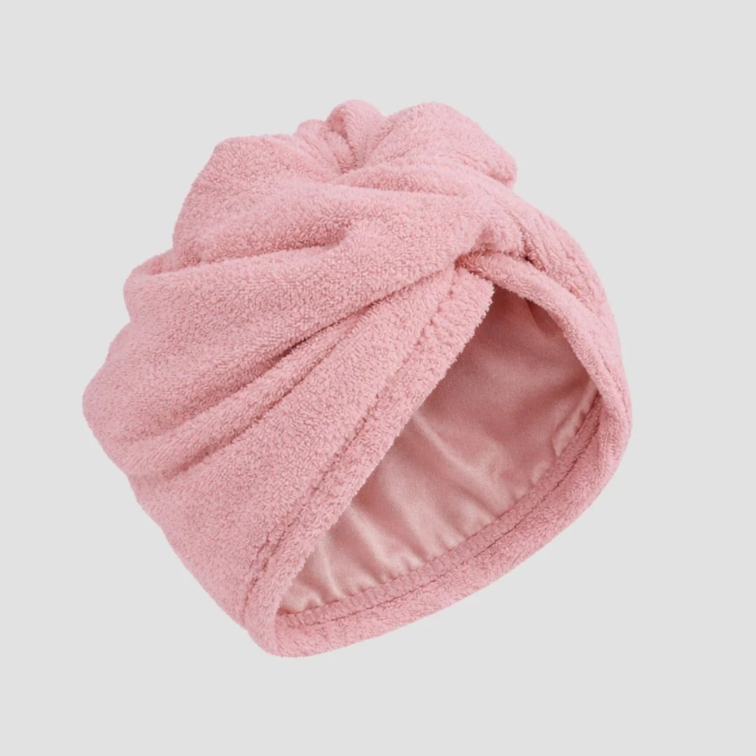 Hairbrella 2-in-1 Satin Twist Towel Turban - Image 12