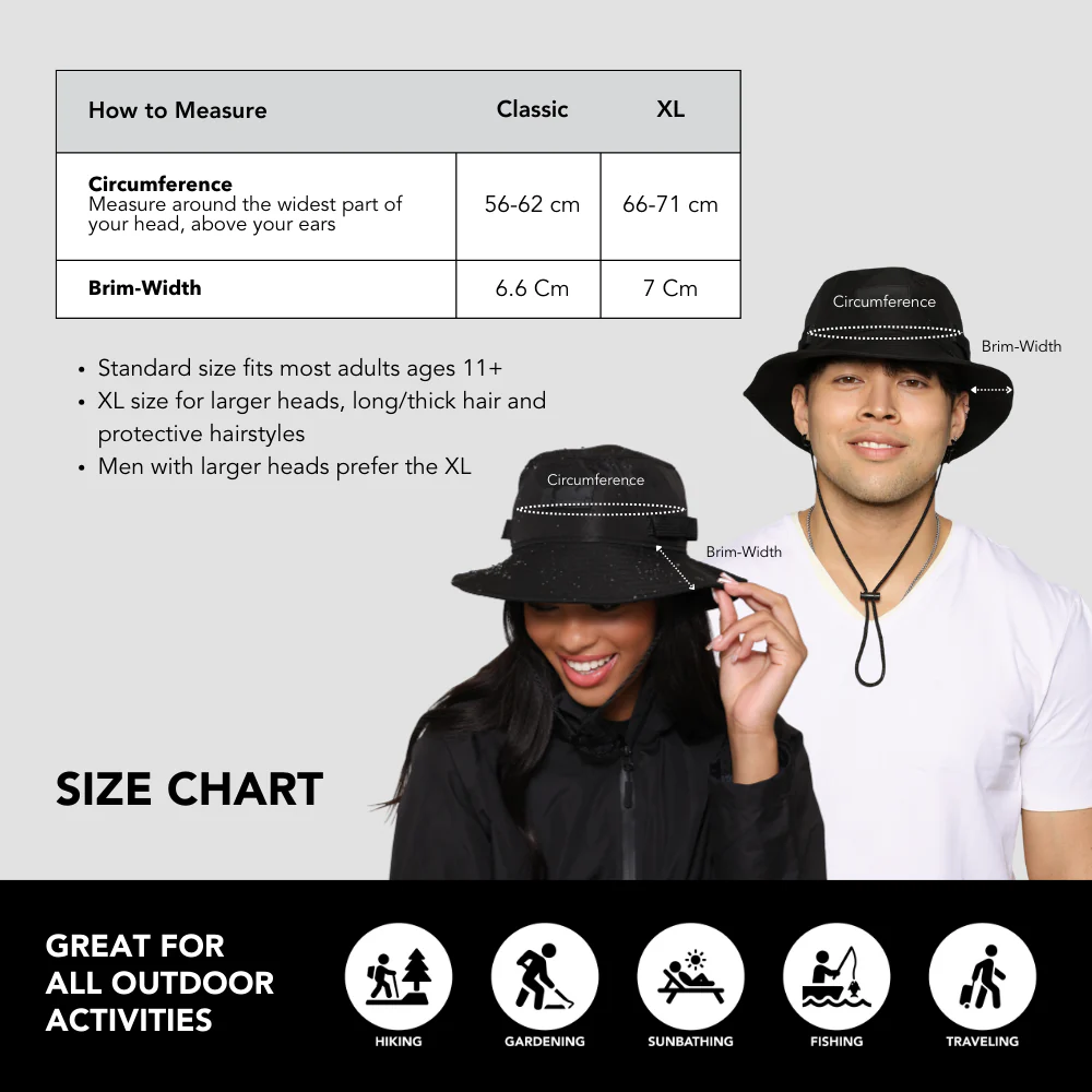 Satin-Lined, Waterproof Boonie Bucket Hat - Image 7