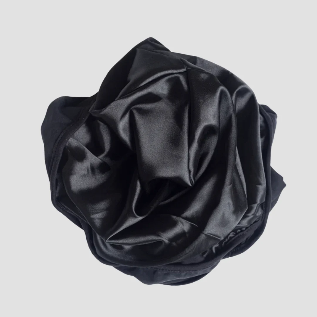 Hairbrella Lite Satin-Lined Rain Hat - Image 13