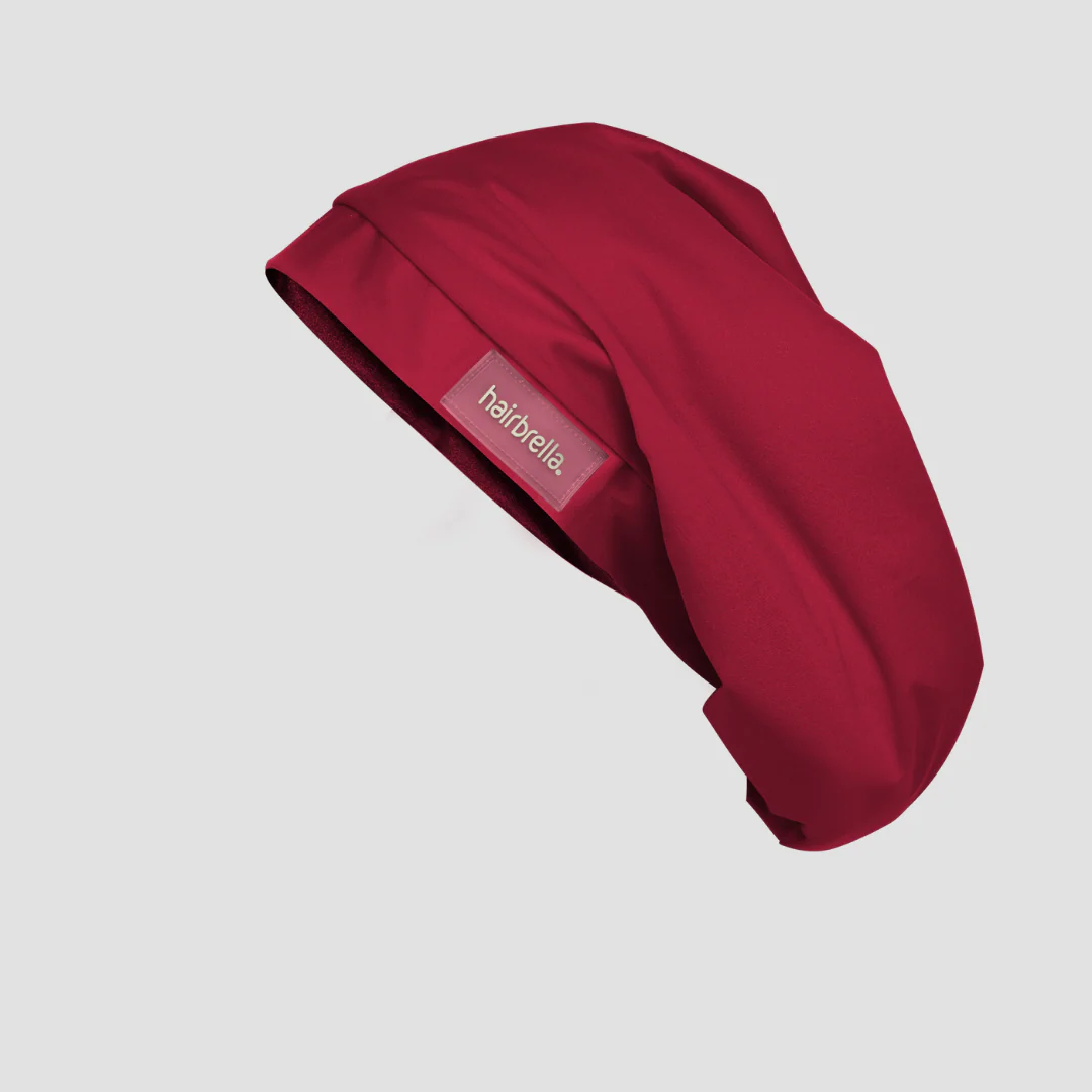 Hairbrella Lite Satin-Lined Rain Hat - Image 26