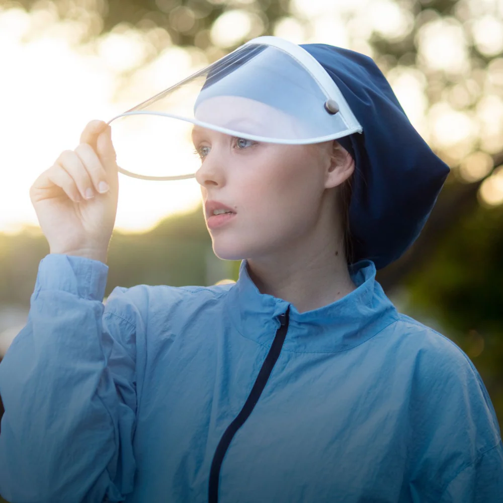 Hairbrella Pro Rain Hat + Face Shield - Image 3