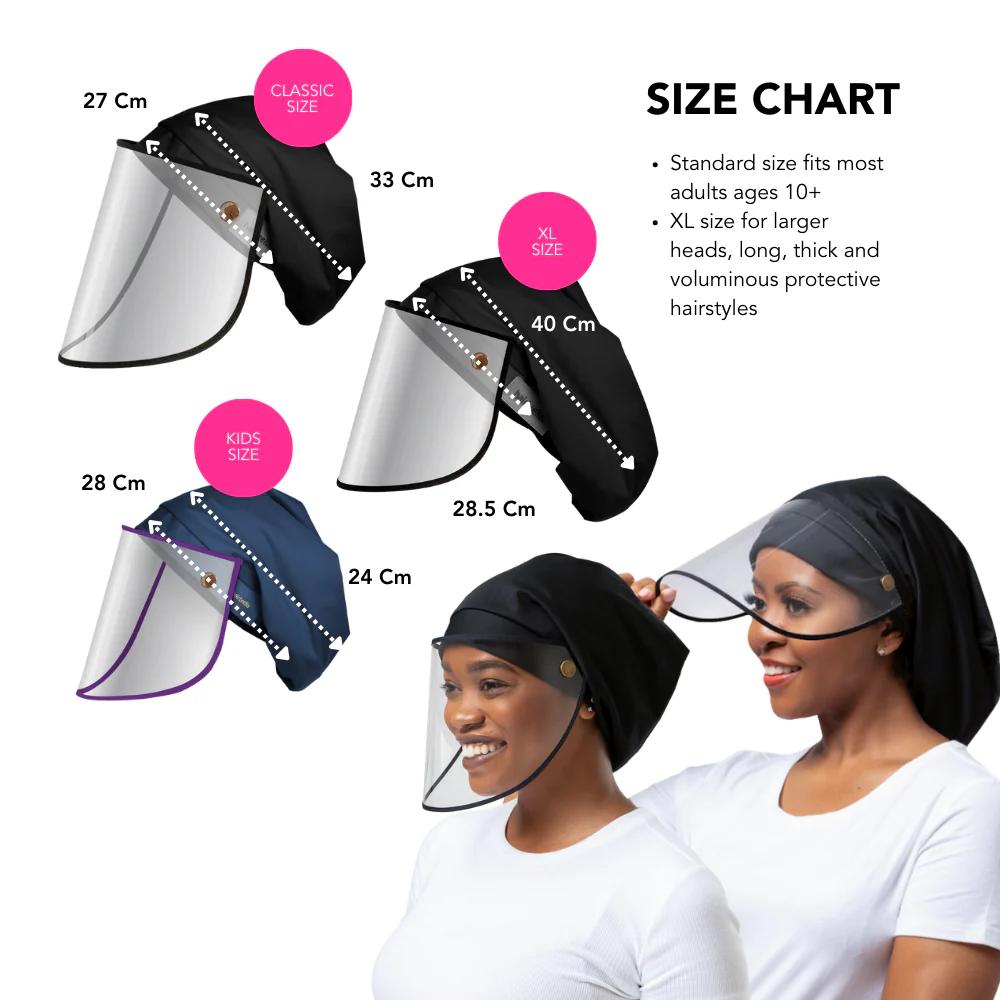Hairbrella Pro Rain Hat + Face Shield - Image 4