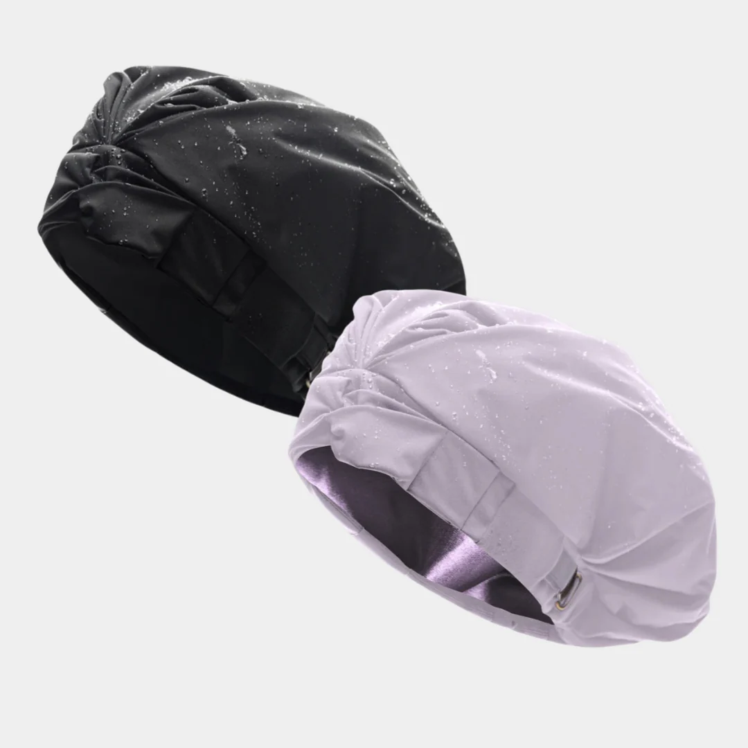 Hairbrella Satin-Lined Kids' Shower Cap Bundle (2) - Image 13