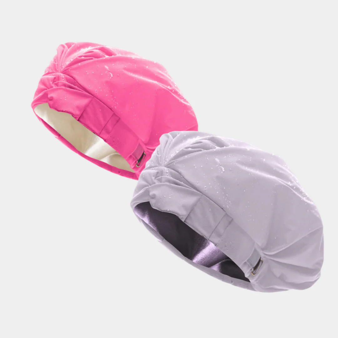 Hairbrella Satin-Lined Kids' Shower Cap Bundle (2) - Image 16