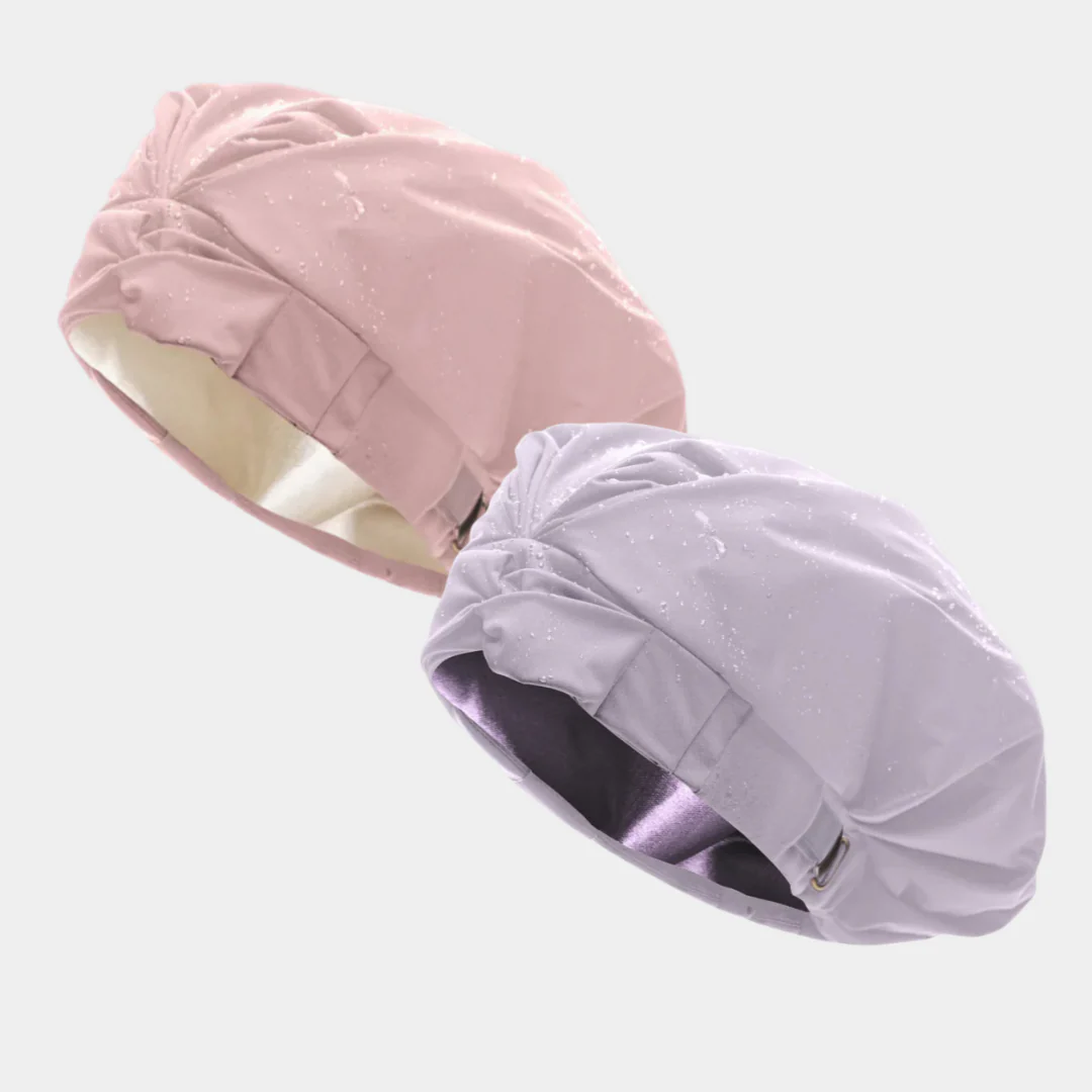 Hairbrella Satin-Lined Kids' Shower Cap Bundle (2) - Image 17