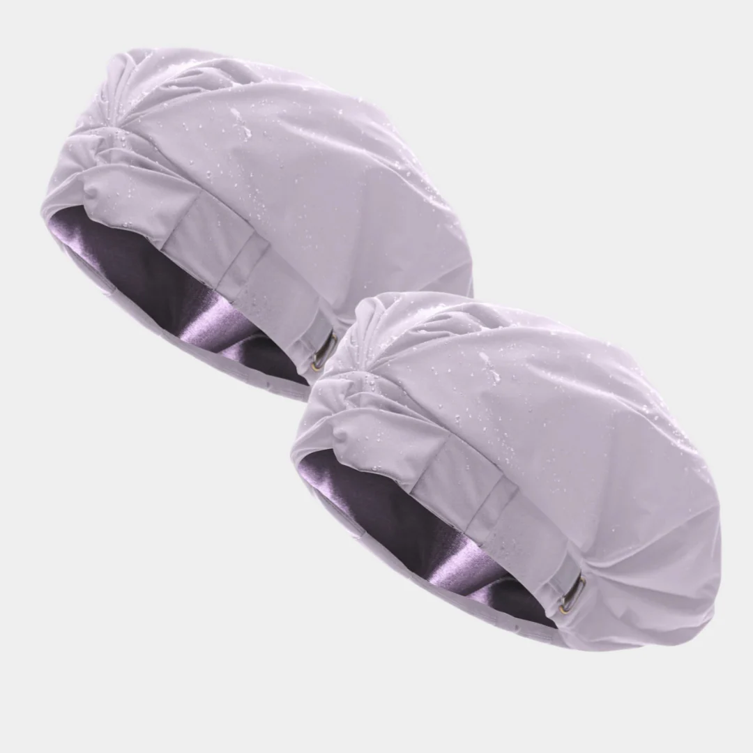 Hairbrella Satin-Lined Kids' Shower Cap Bundle (2) - Image 19