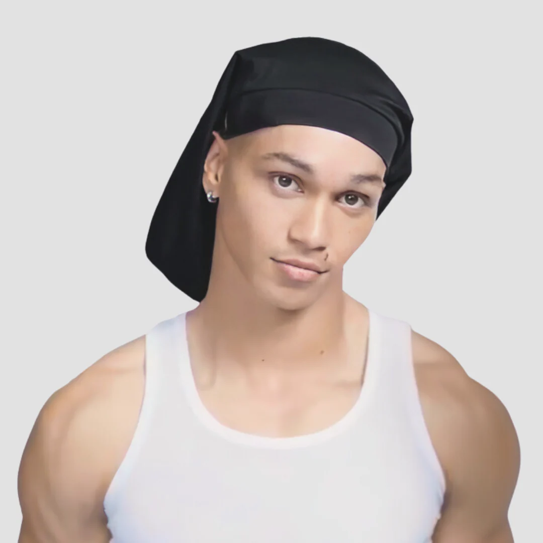 Hairbrella Satin-Lined, Men's Sleep Cap - Bundle (2) - Image 2