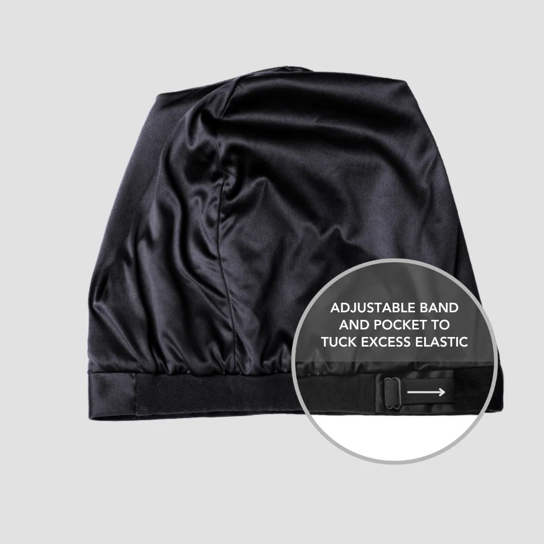 Hairbrella Satin-Lined, Men's Sleep Cap - Bundle (2) - Image 3