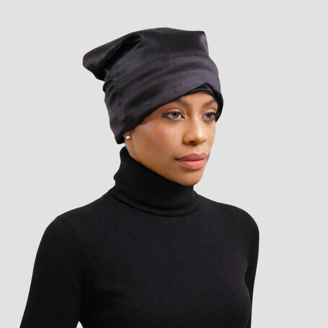 Satin-Lined, Convertible Nap Cap™ with Hidden Eye Mask - Image 10
