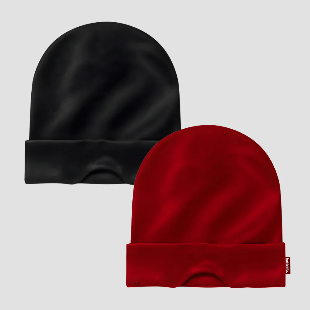 Satin-Lined, Convertible Nap Cap™ with Hidden Eye Mask, Bundle 2 - Image 12