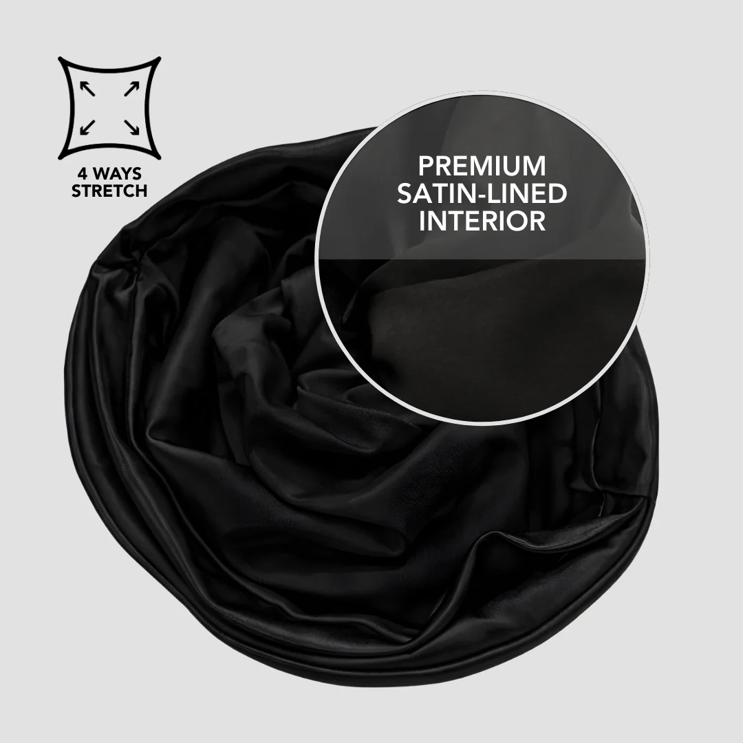 Satin-Lined, Convertible Nap Cap™ with Hidden Eye Mask, Bundle 2 - Image 5