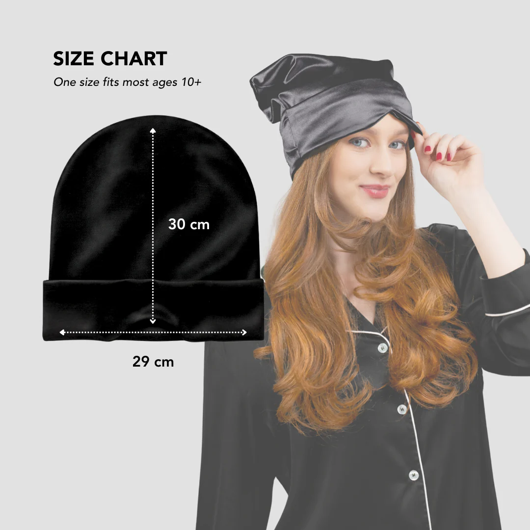 Satin-Lined, Convertible Nap Cap™ with Hidden Eye Mask, Bundle 2 - Image 8