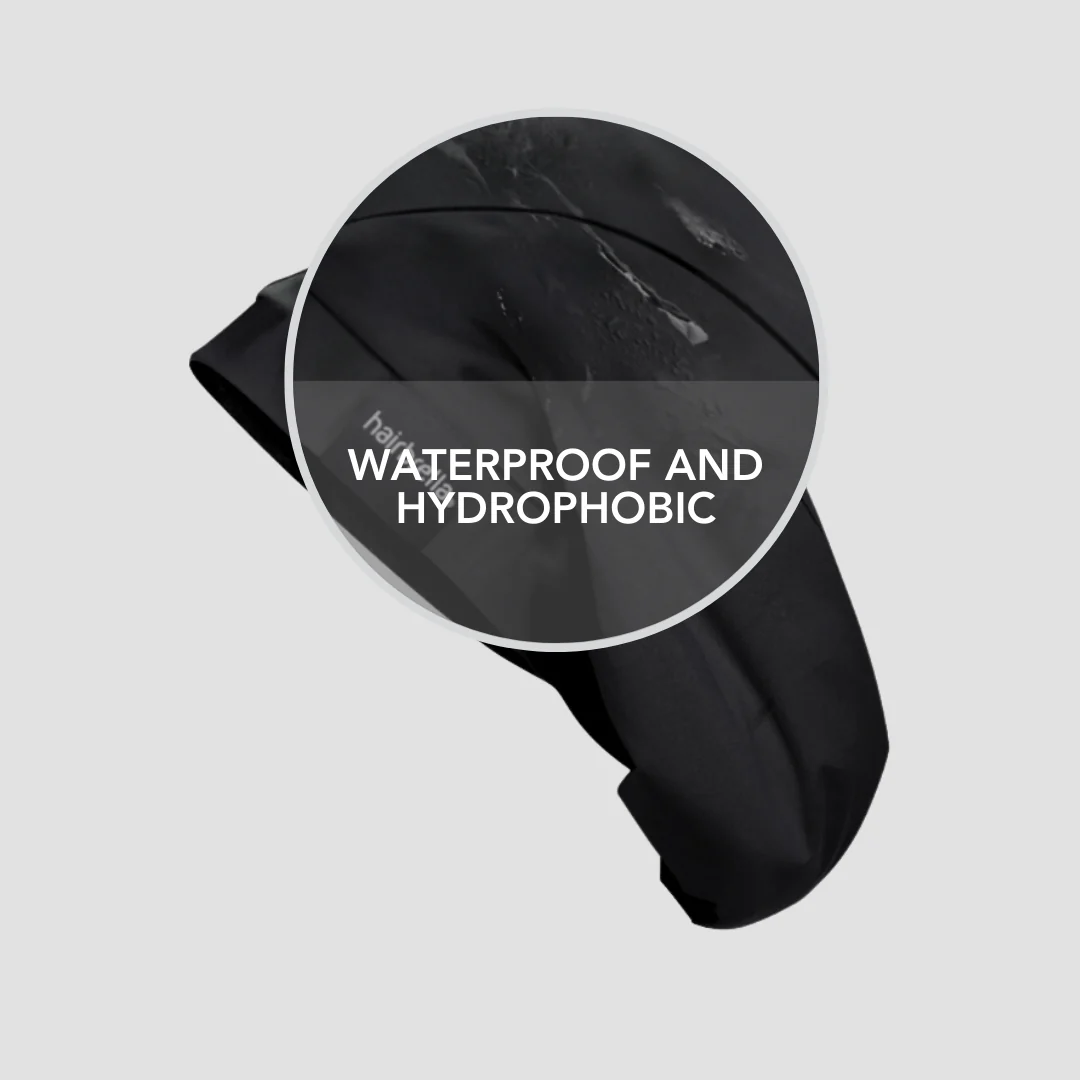 Hairbrella Satin-Lined Shower Cap for Men - Image 4