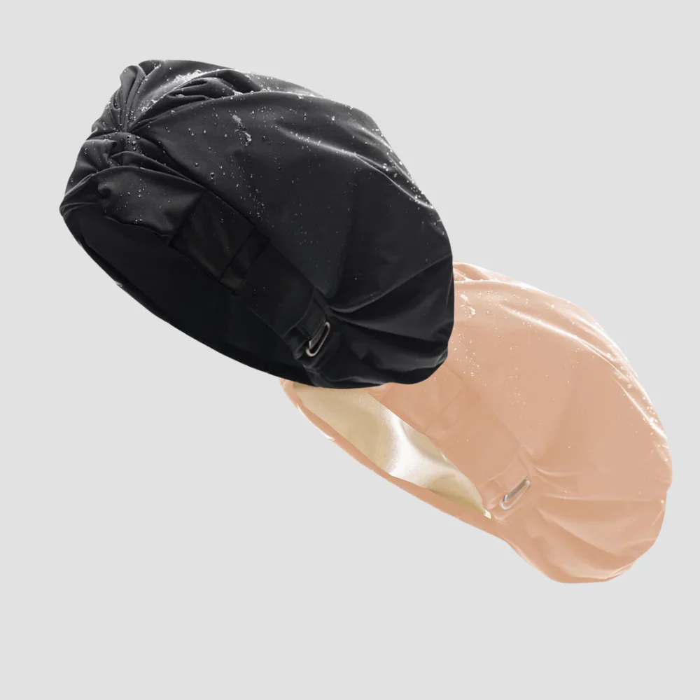 Hairbrella Satin-Lined Shower Cap XL - Bundle (2) - Image 17