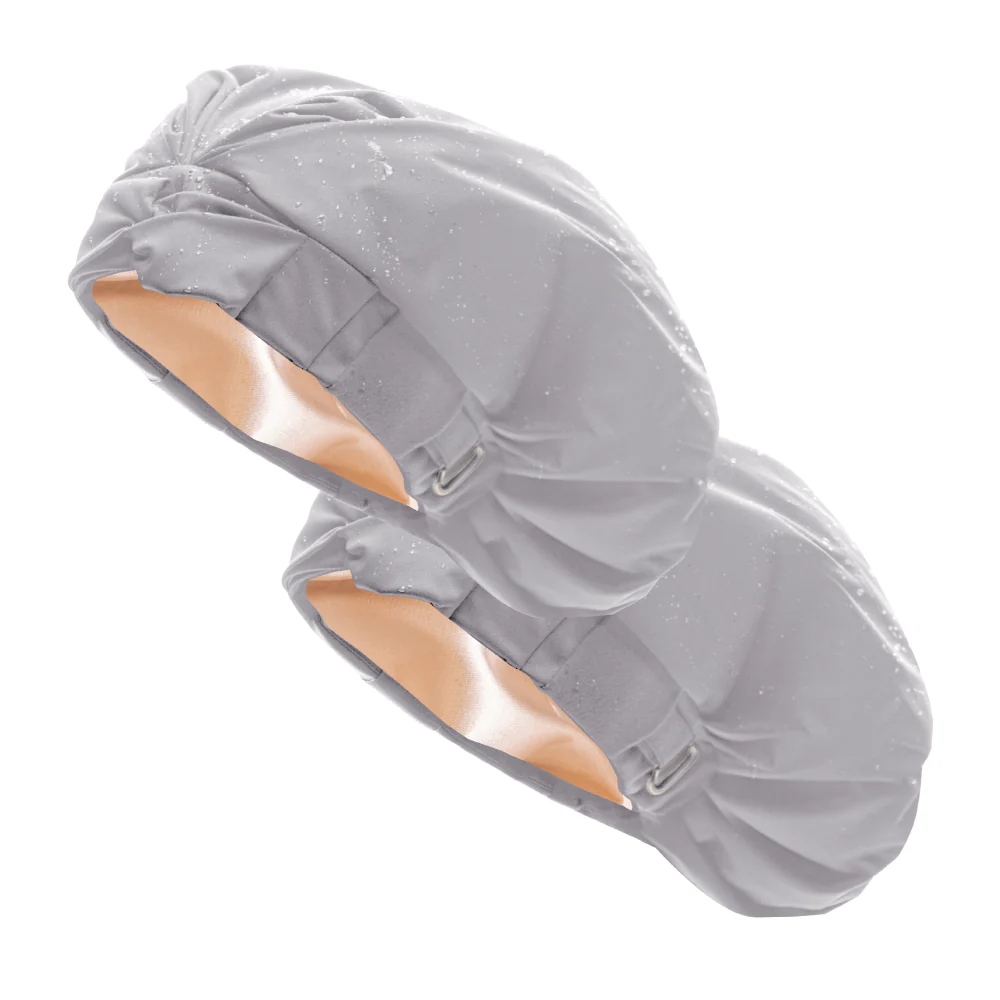 Hairbrella Satin-Lined Shower Cap XL - Bundle (2) - Image 9