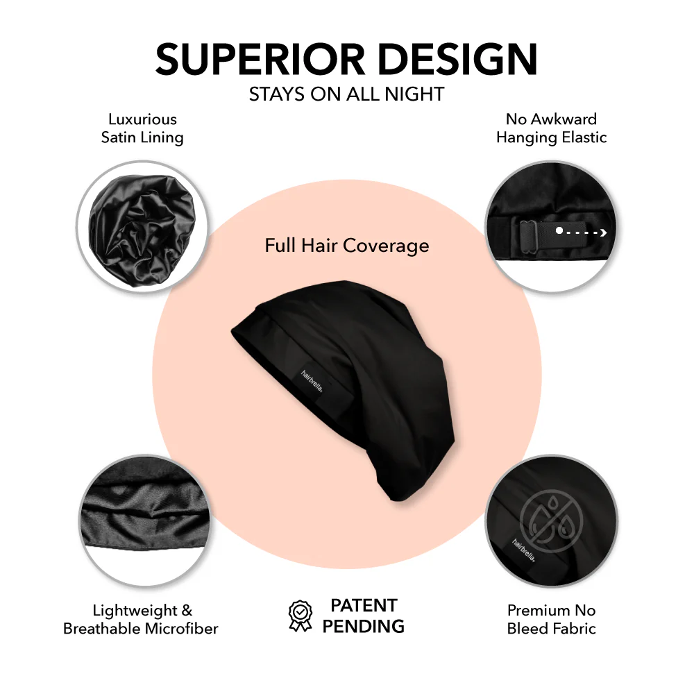 Hairbrella Satin-Lined Sleep Cap - Image 10