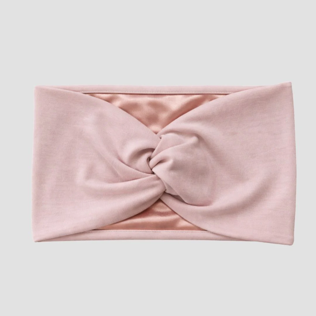 Hairbrella Satin-Lined Twist-Front Headband - Image 7