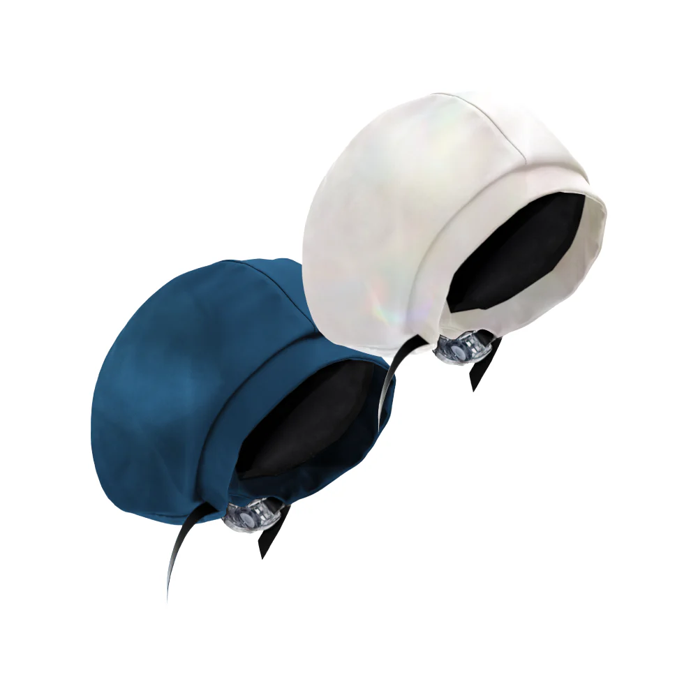Hairbrella Satin-Lined Waterproof, Adjustable Kid's Swim Cap, Bundle (2) - Image 49