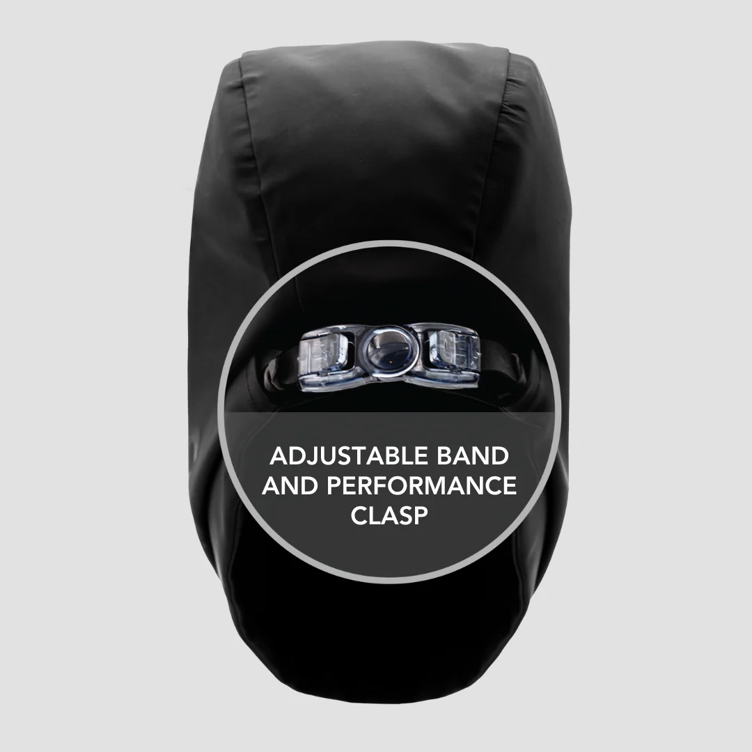 Hairbrella Satin-Lined Waterproof, Adjustable Kid's Swim Cap - Image 8