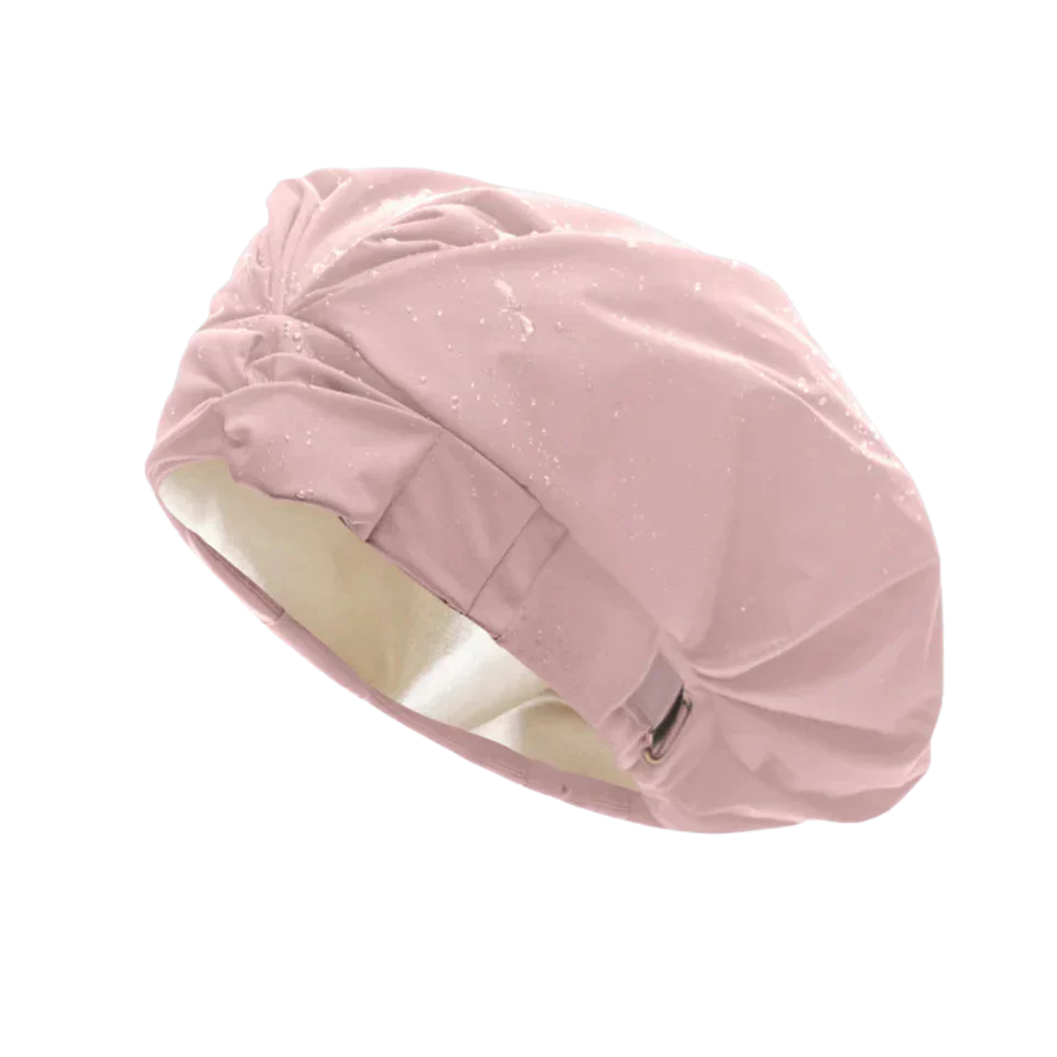 Hairbrella Satin-Lined Waterproof, Adjustable Shower Cap - Image 31